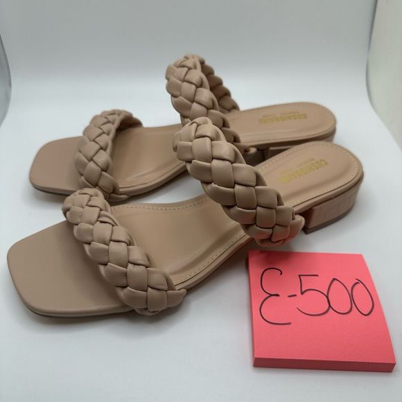 Cushionaire Women's Braided Sandals - Tan - Picture 3 of 8